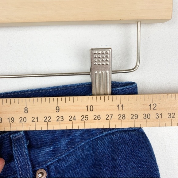 Vintage 90s Route 66 High Waisted Dark Wash Straight Leg Jean Sz 23 - Picture 7 of 8